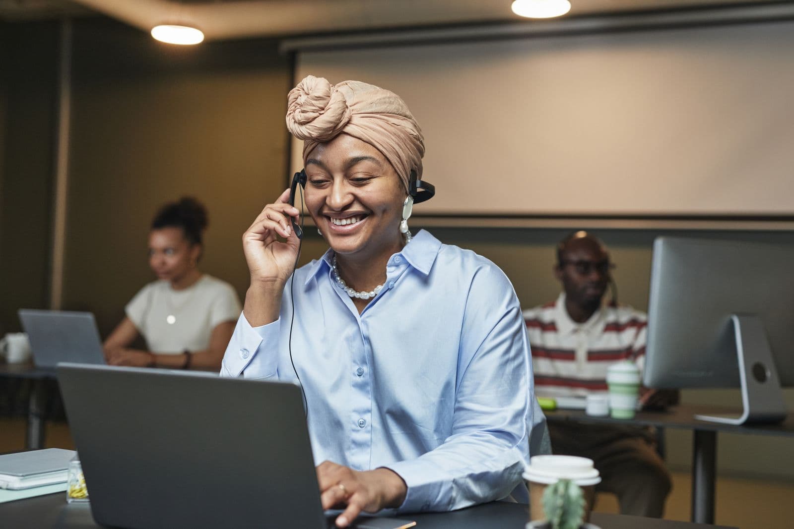 A friendly agent ready to help with your questions