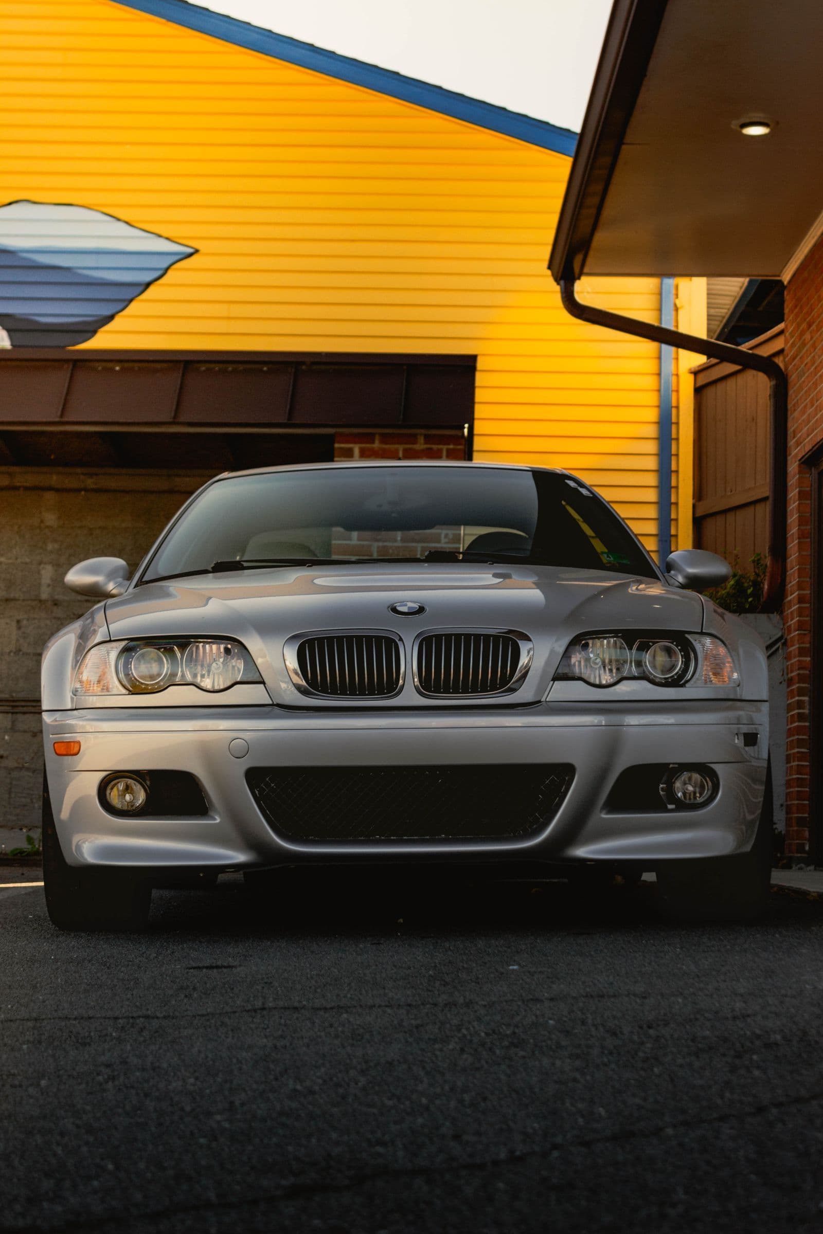 A car parked outside — the kind of vehicle you might borrow or rent